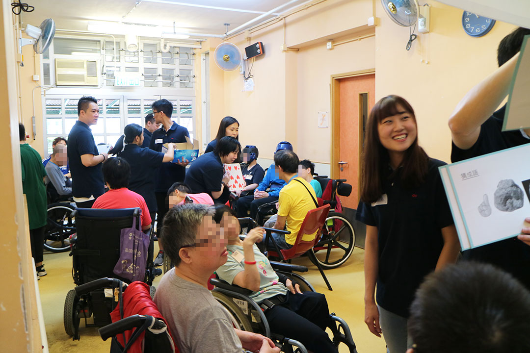 不自由な人達と中秋節を過ごした