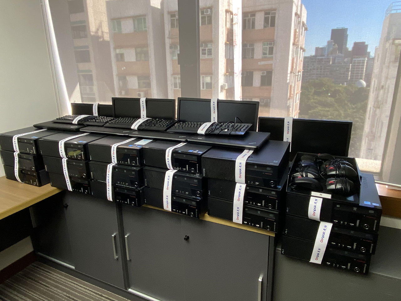 遊休コンピューターの寄付