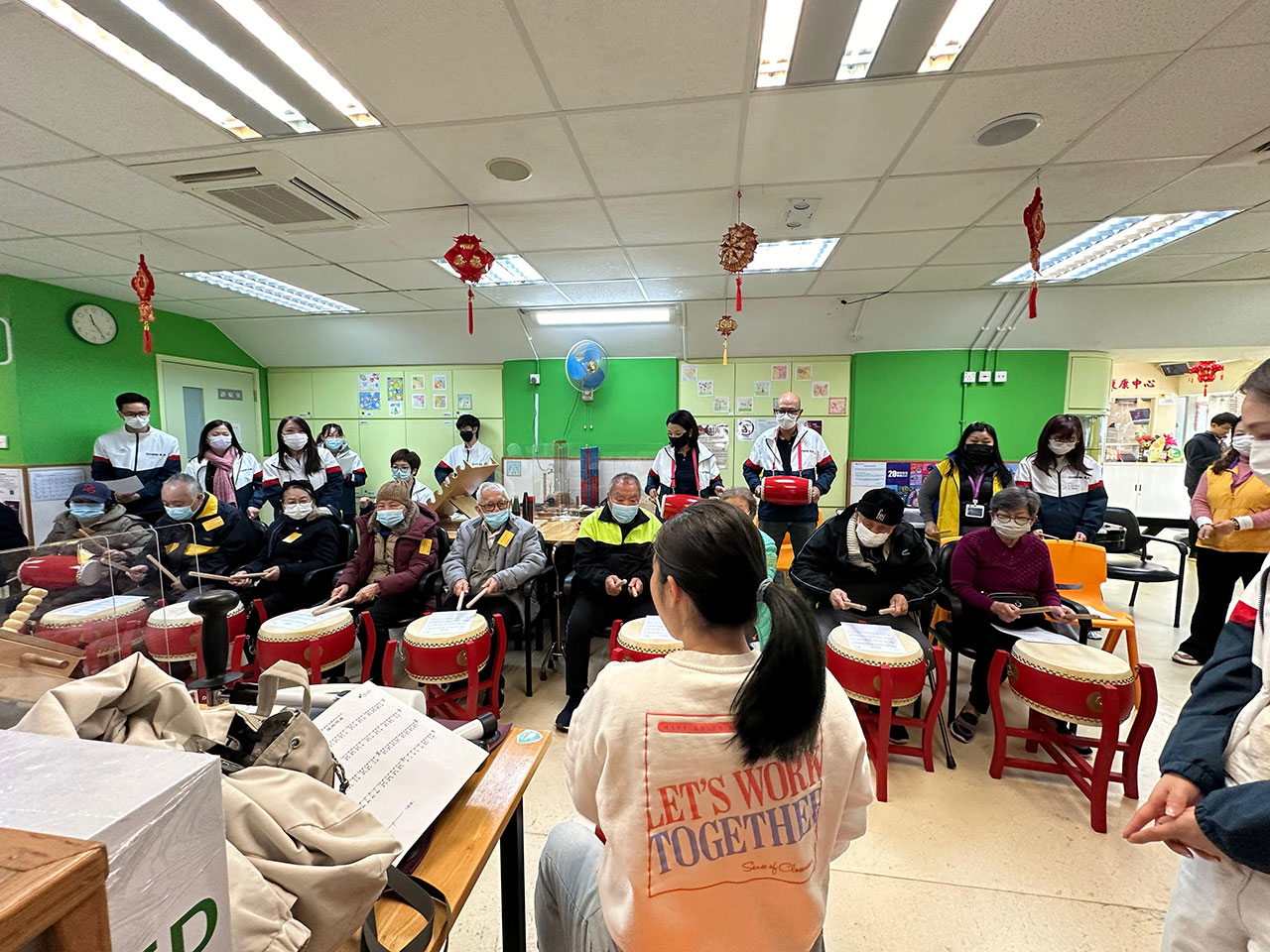 「復康同楽日」の新春聯歡會を共同開催