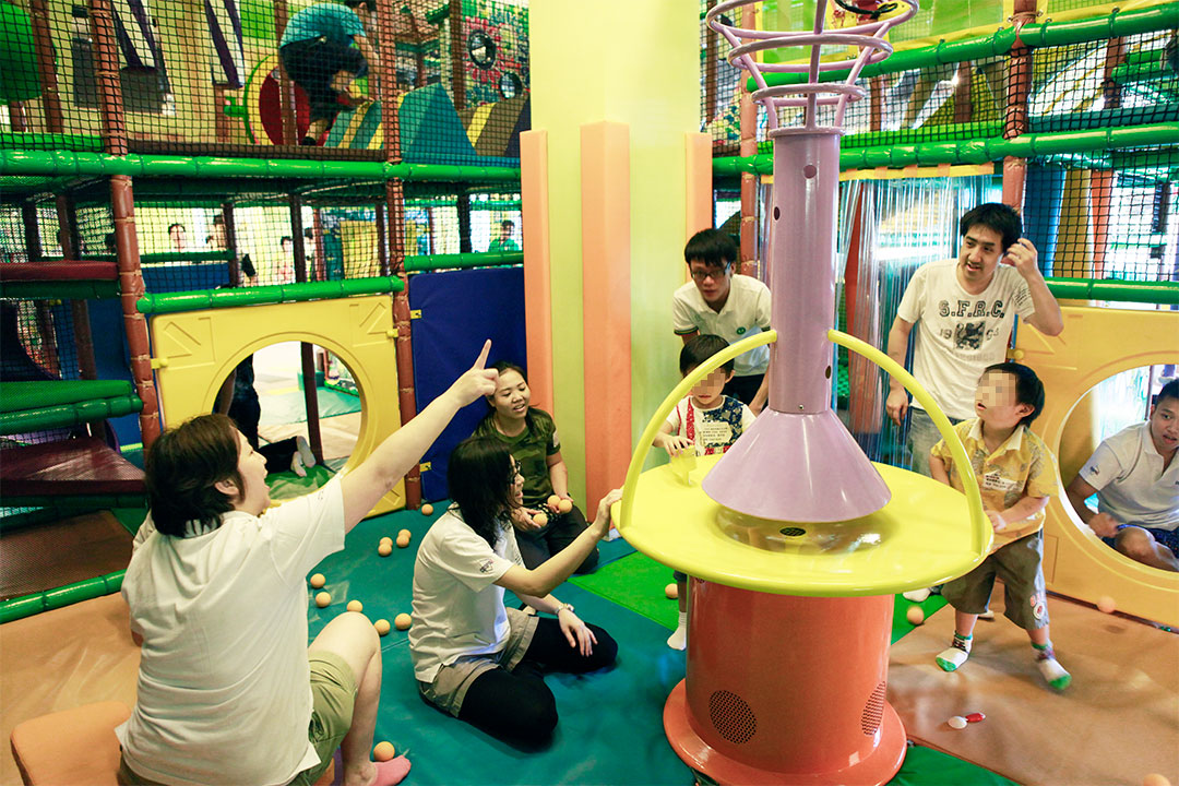 身体障害者の子供達と伴に週末を過ごしました